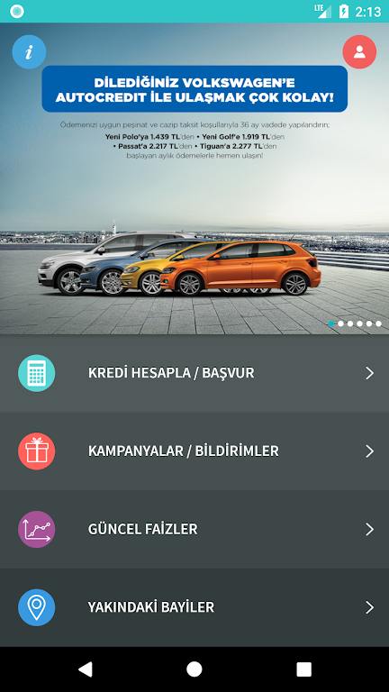 vdf Araç kredisinin en kolayı Screenshot1