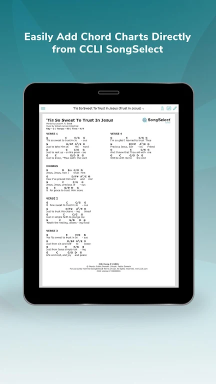 Charts by WorshipTools Screenshot2