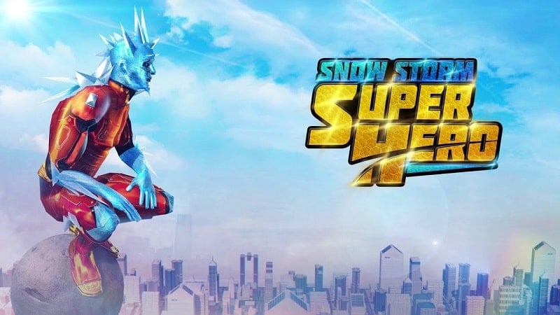 Snow Storm Superhero Screenshot1