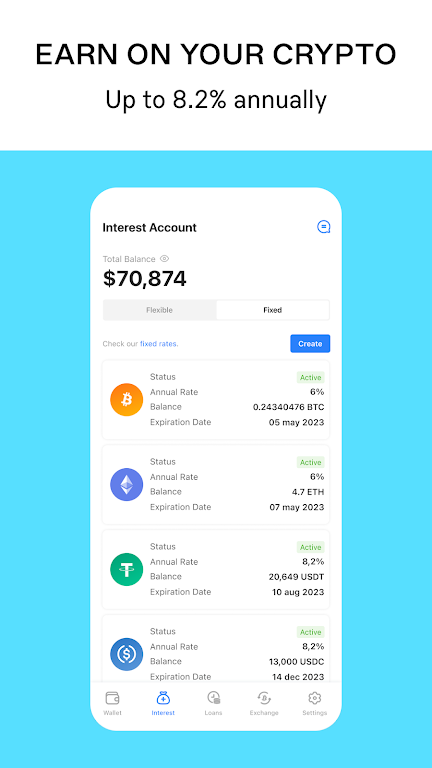 CoinLoan: Сrypto & Fiat Loans Screenshot4