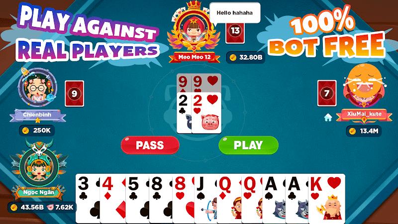 Tien Len Mien Nam - Thirteen Card Game: Pig Hunter Screenshot4