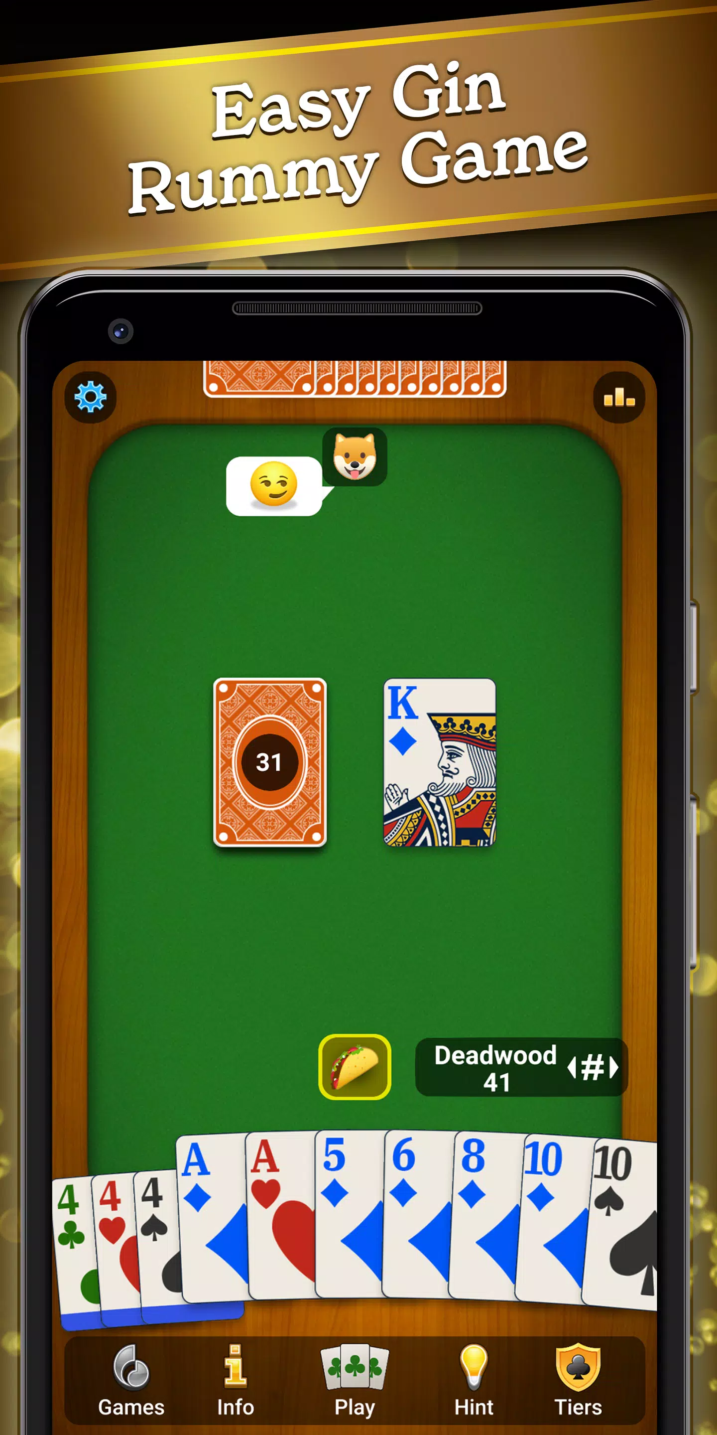 Gin Rummy Classic Screenshot1