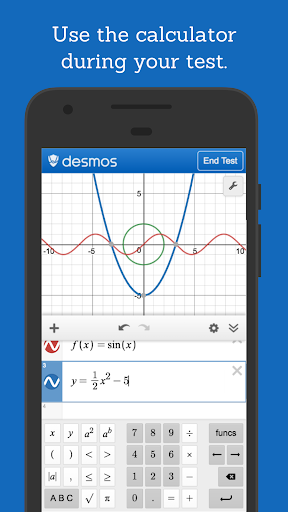 Desmos Test Mode Screenshot2