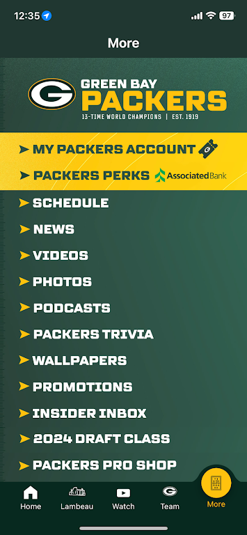 Green Bay Packers Screenshot3