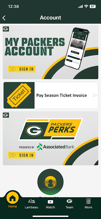 Green Bay Packers Screenshot2