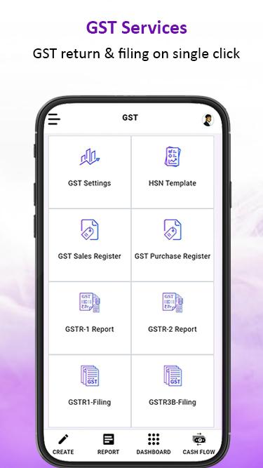 ERP App- Free GST Invoicing, Accounting &Inventory Screenshot1