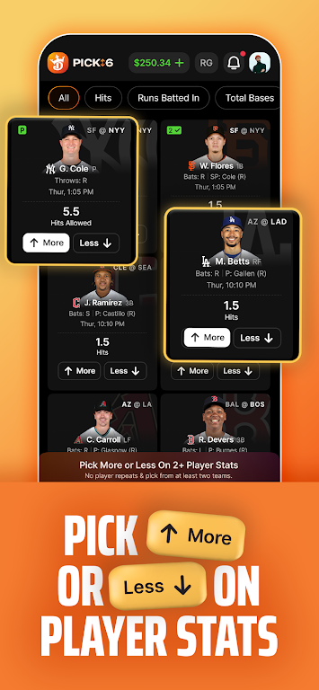 DraftKings Pick6: Fantasy Game Screenshot2