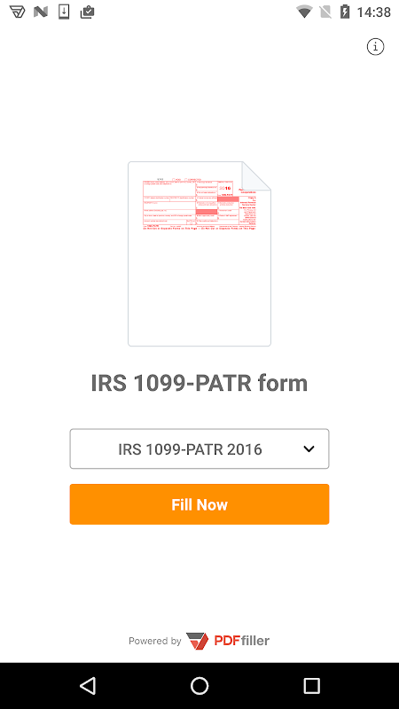 PDF Form 1099 PATR for IRS: Sign Tax Digital eForm Screenshot3