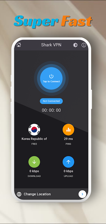 Shark VPN - Premium Protection Screenshot1