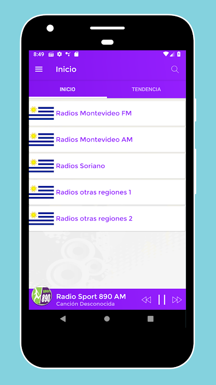 Radios Uruguay AM FM + Radios de Uruguay Gratis Screenshot1