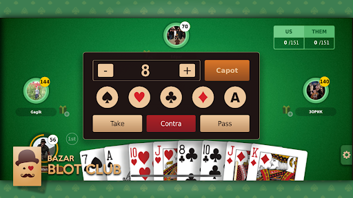 Bazar Blot Club : Best Armenian Card game : Belote Screenshot2