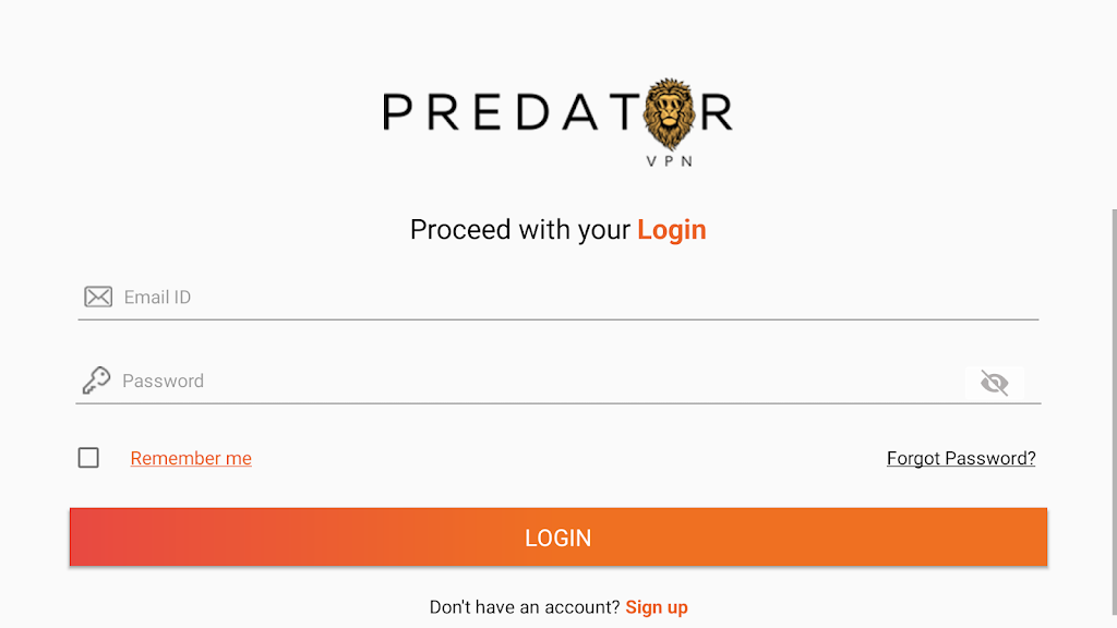 VPN PREDATOR Screenshot2