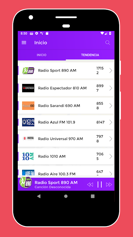 Radios Uruguay AM FM + Radios de Uruguay Gratis Screenshot3