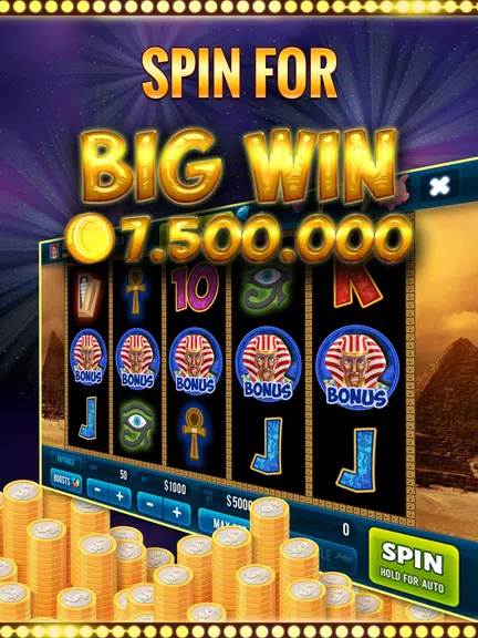 Pharaoh Slots Casino Game Screenshot2