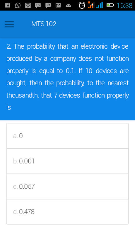 FUTA CBT/E Practice Questions Screenshot1