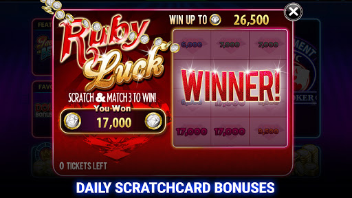 Ruby Seven Video Poker Screenshot2