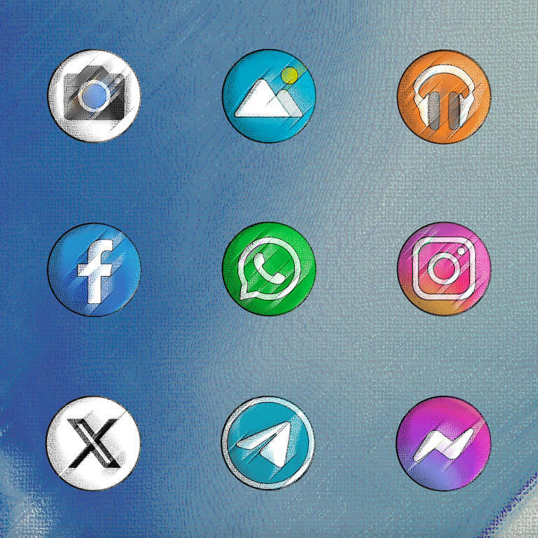 Pixly Vintage Icon Pack Mod Screenshot3