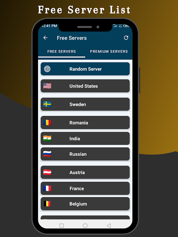 Pipra VPN - Fast & Secure VPN Screenshot2