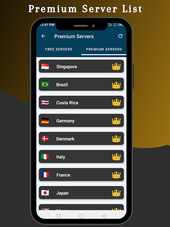 Pipra VPN - Fast & Secure VPN Screenshot3