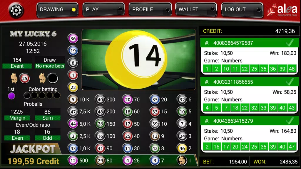 MyLucky6 Bingo Screenshot3