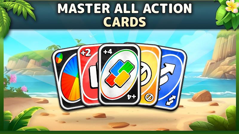 UNU - Crazy 8 Card Game: Card War on the Beach Screenshot2