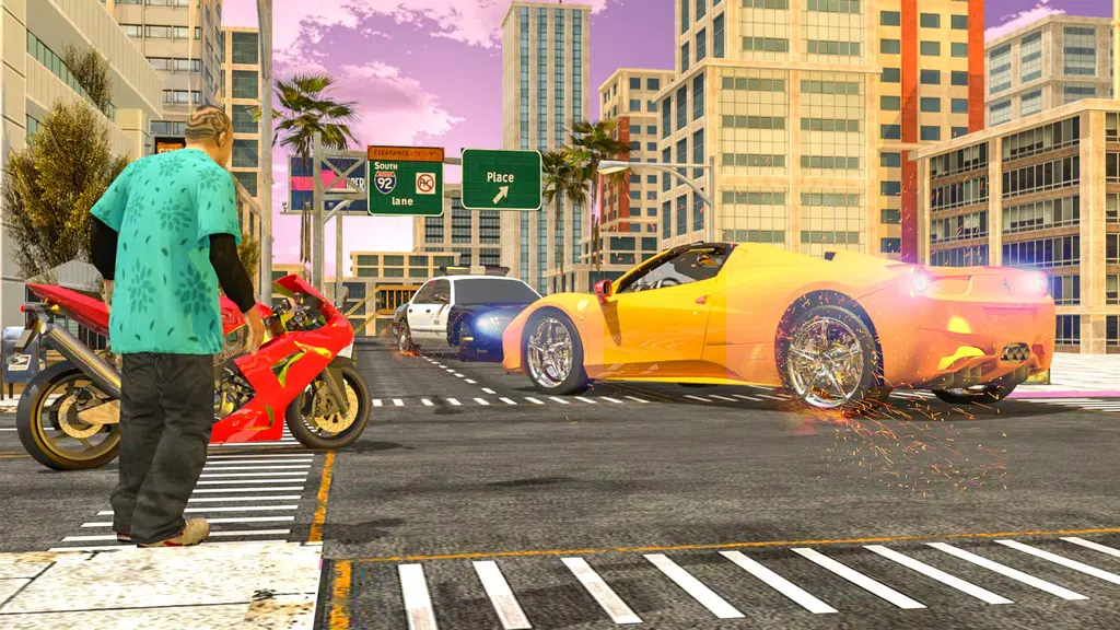 Crime Cars Mafia Street Driver Screenshot3