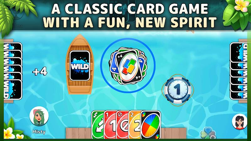 UNU - Crazy 8 Card Game: Card War on the Beach Screenshot1