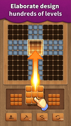 Wood Block Puzzle- win Jigsaw reward Screenshot4