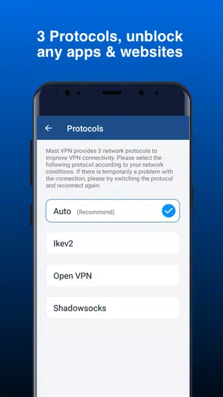 Mast VPN – Free, Secure & Super Fast VPN Proxy Screenshot4