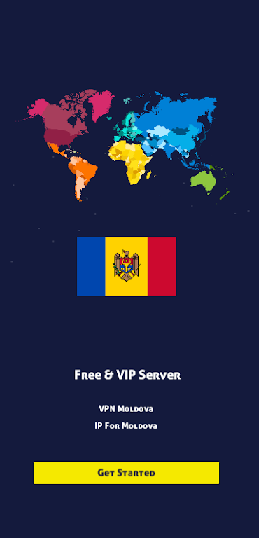 VPN Moldova - IP for Moldova Screenshot1