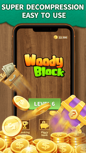 Wood Block Puzzle- win Jigsaw reward Screenshot3