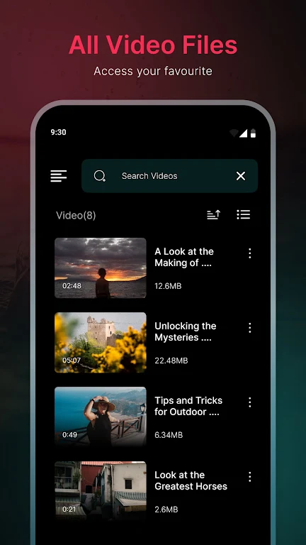 Video Player HD Screenshot4