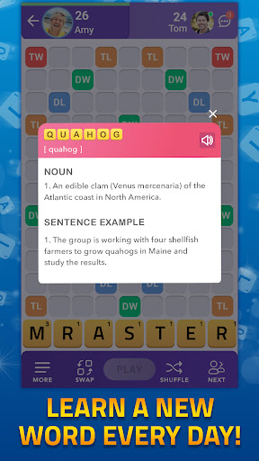 Word Wars - Online word scramble board games Screenshot1