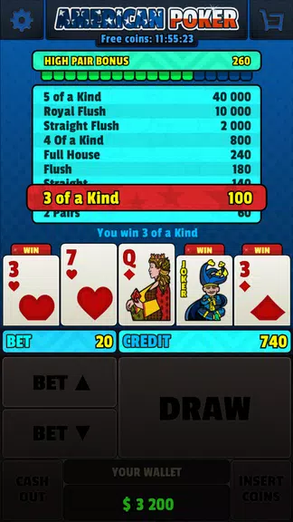 American Poker 3 Stars Screenshot3