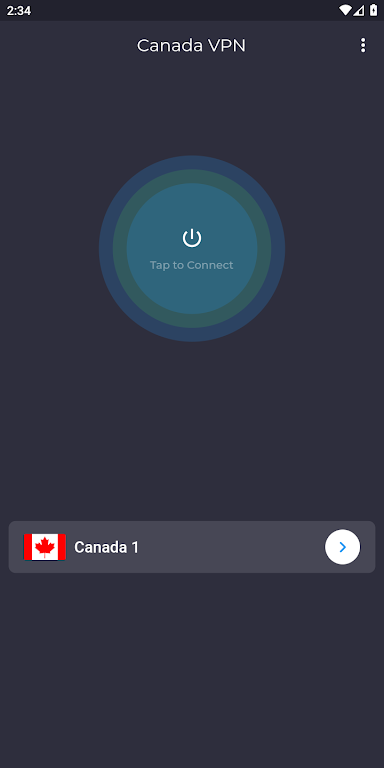 Canada VPN - Fast & Secure VPN Screenshot1