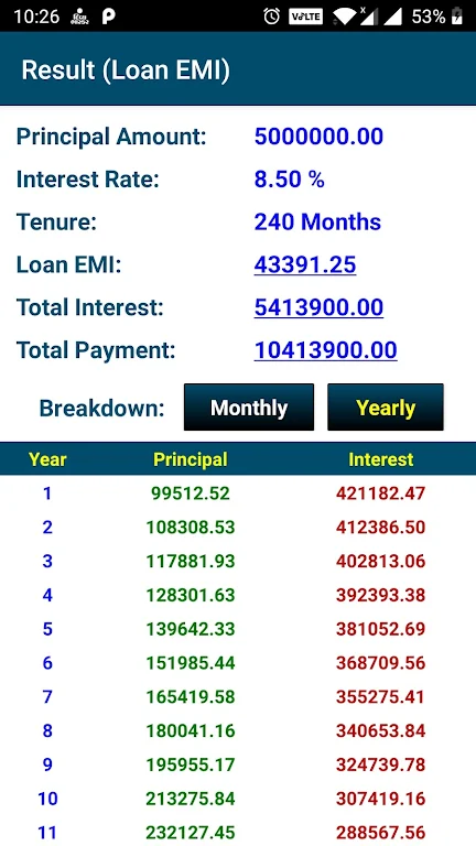 Interest Calculator: Simple, C Screenshot3