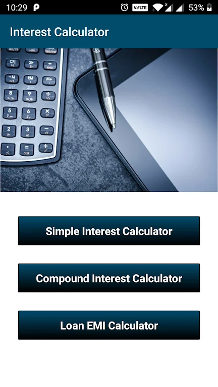 Interest Calculator: Simple, C Screenshot1