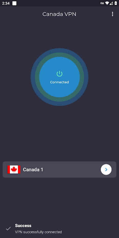 Canada VPN - Fast & Secure VPN Screenshot2