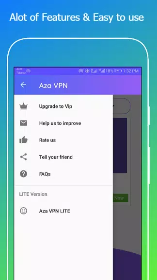 Aza VPN - Super VPN Proxy Screenshot3