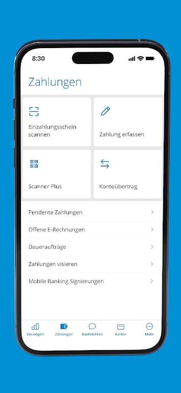 ZugerKB Mobile Banking Screenshot4