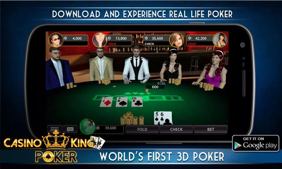 Poker 3D Live and Offline Screenshot1