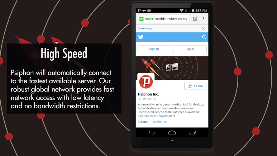 Psiphon Pro Screenshot4