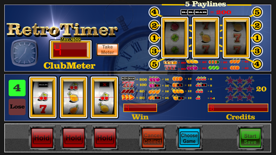 Retro Timer slot machine Screenshot2