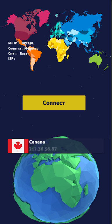 VPN Canada - IP for Canada Screenshot2