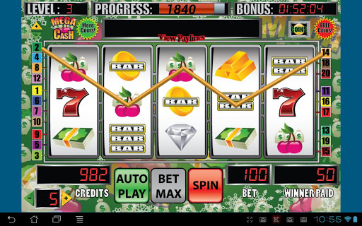 Mega Cash Slot Machine Screenshot1