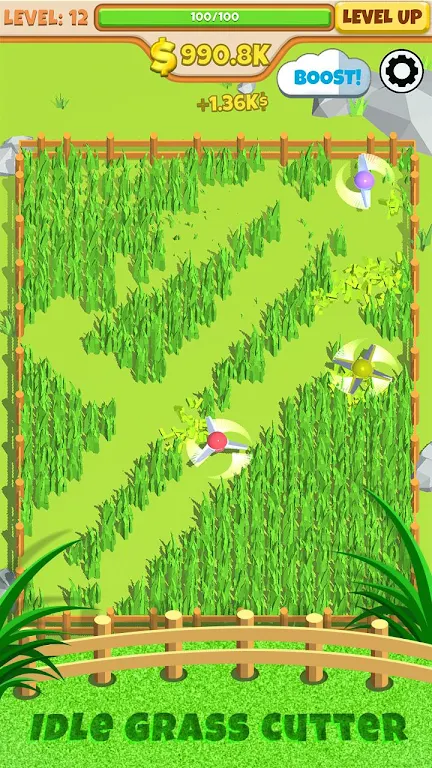 Idle Grass Cutter Mod Screenshot2