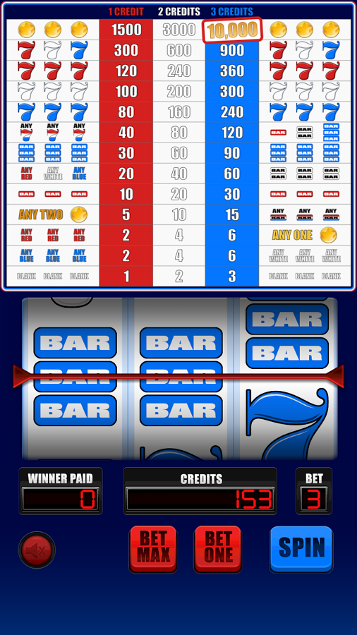 Stars, 7s & BARs Slot Machine Screenshot2