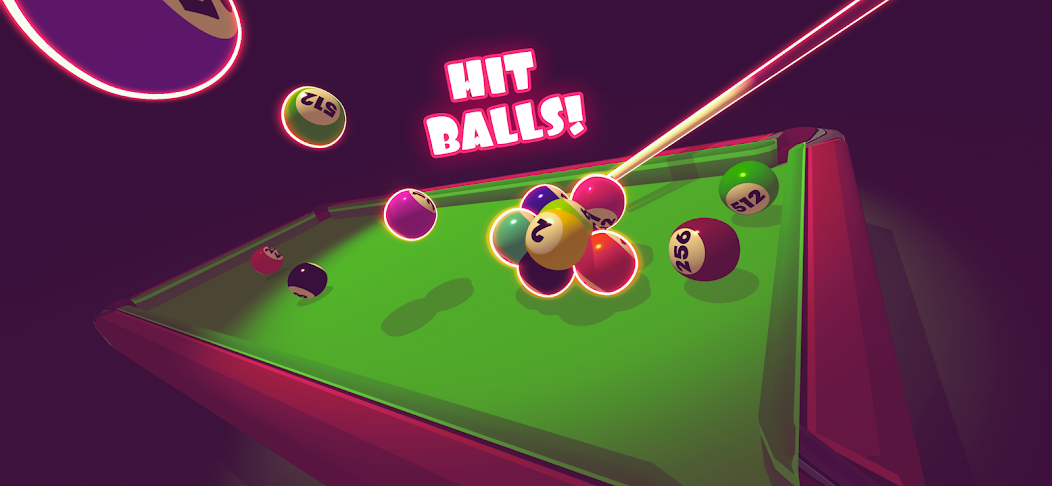 Billiard 2048: Pushing Master Mod Screenshot2