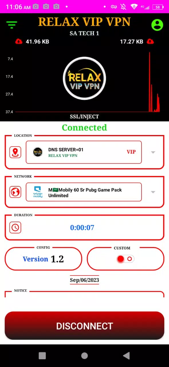 RELAX VIP VPN Screenshot2