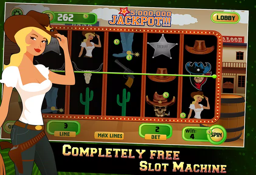 Mysterious Texas Slot Machine Screenshot4